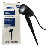 Luminaria Espeto Jardim Philips 3w Quente 3000K Amarela