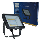 Refletor Projetor Philips 30w Luz Quente 3000K Amarela IP65