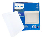 Plafon Quadrado Sobrepor 18w Philips Luz Branca 6500K